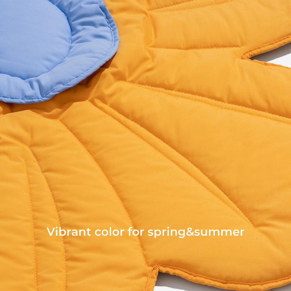 Super grande tappeto per cani a forma di fiore umano