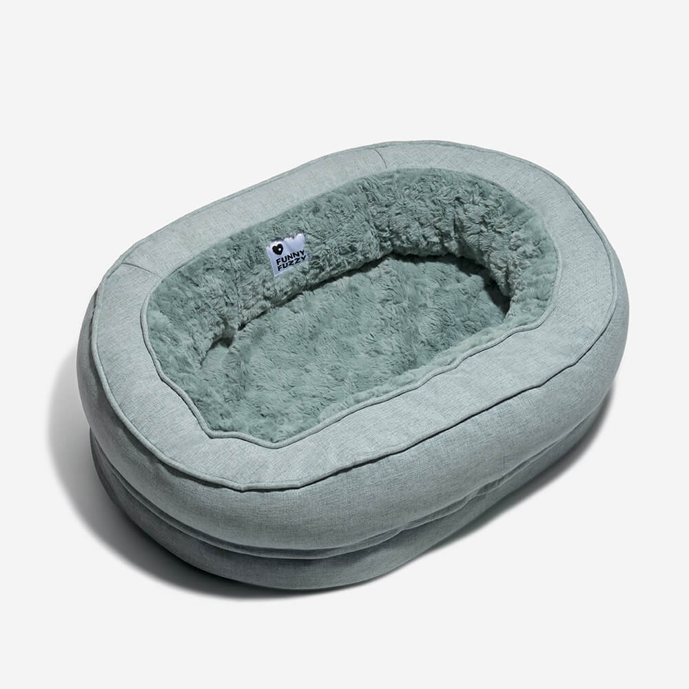 Coperta per letto - Letto a forma di ciambella per cani