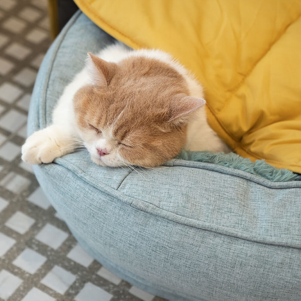 Letto ortopedico per cani a ciambella fluffy