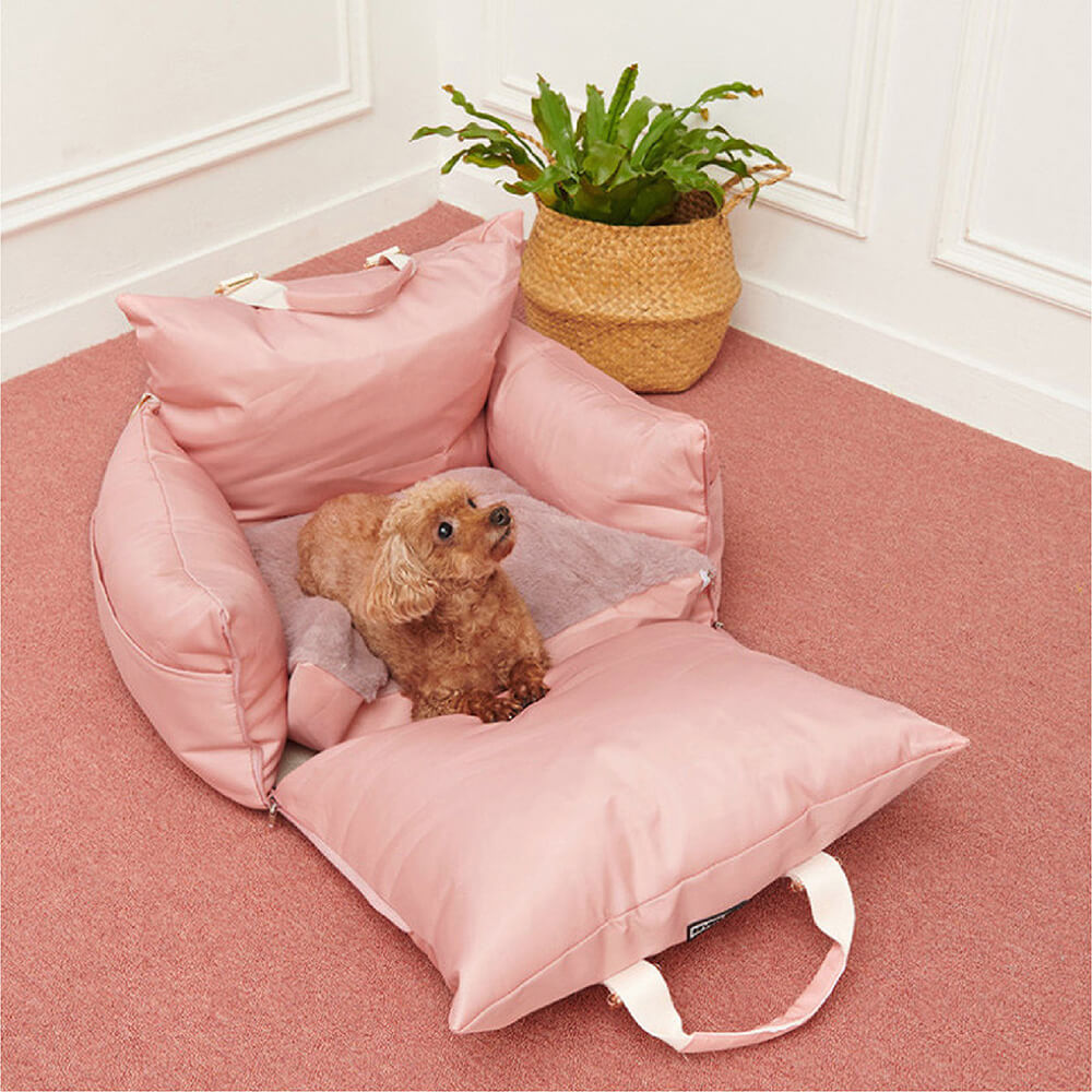 Letto per auto impermeabile per cani - Prima Classe