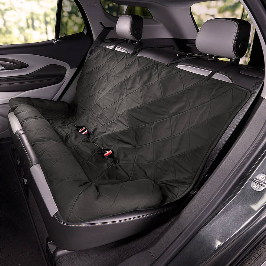 Letto per auto per cani di taglia media e grande con supporto di sicurezza per i viaggi.