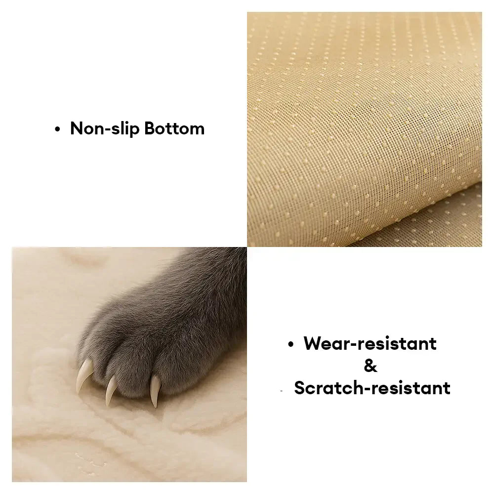 Copertura per divano in plush jacquard, comoda, resistente ai graffi e antiscivolo.