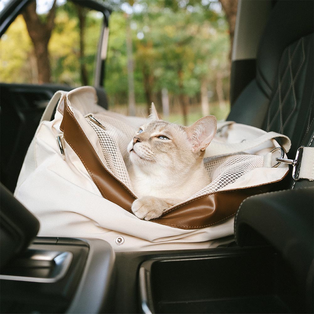 Ampio Seggiolino Auto per Cani Convertibile e Impermeabile - Urban Rover