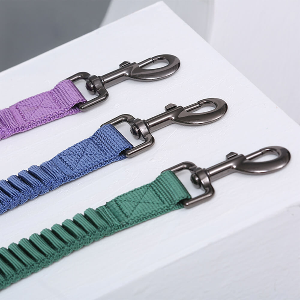 Collare e guinzaglio per cani in nylon riflettente regolabile senza tirare.