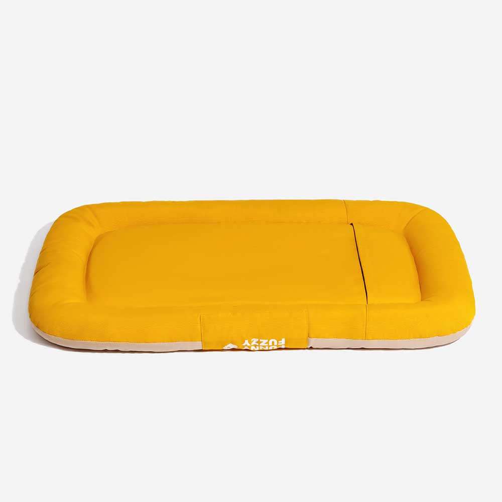Tappetino ortopedico per cani resistente all'acqua e ai graffi, con colori a blocchi - Trek Lounge