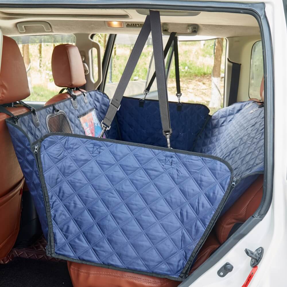 Copertura per seggiolino auto per cani impermeabile, resistente allo sporco e antigraffio per viaggi con animali
