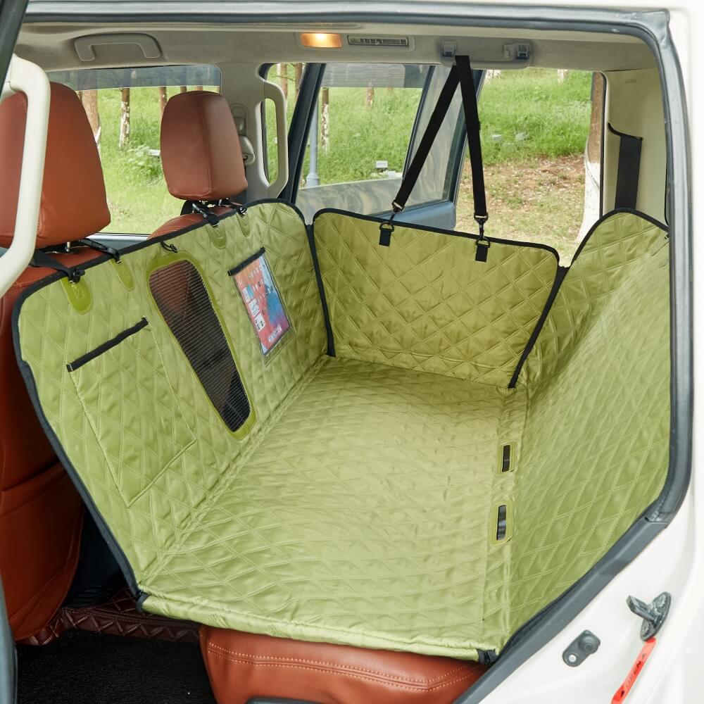 Copertura per seggiolino auto per cani impermeabile, resistente allo sporco e antigraffio per viaggi con animali