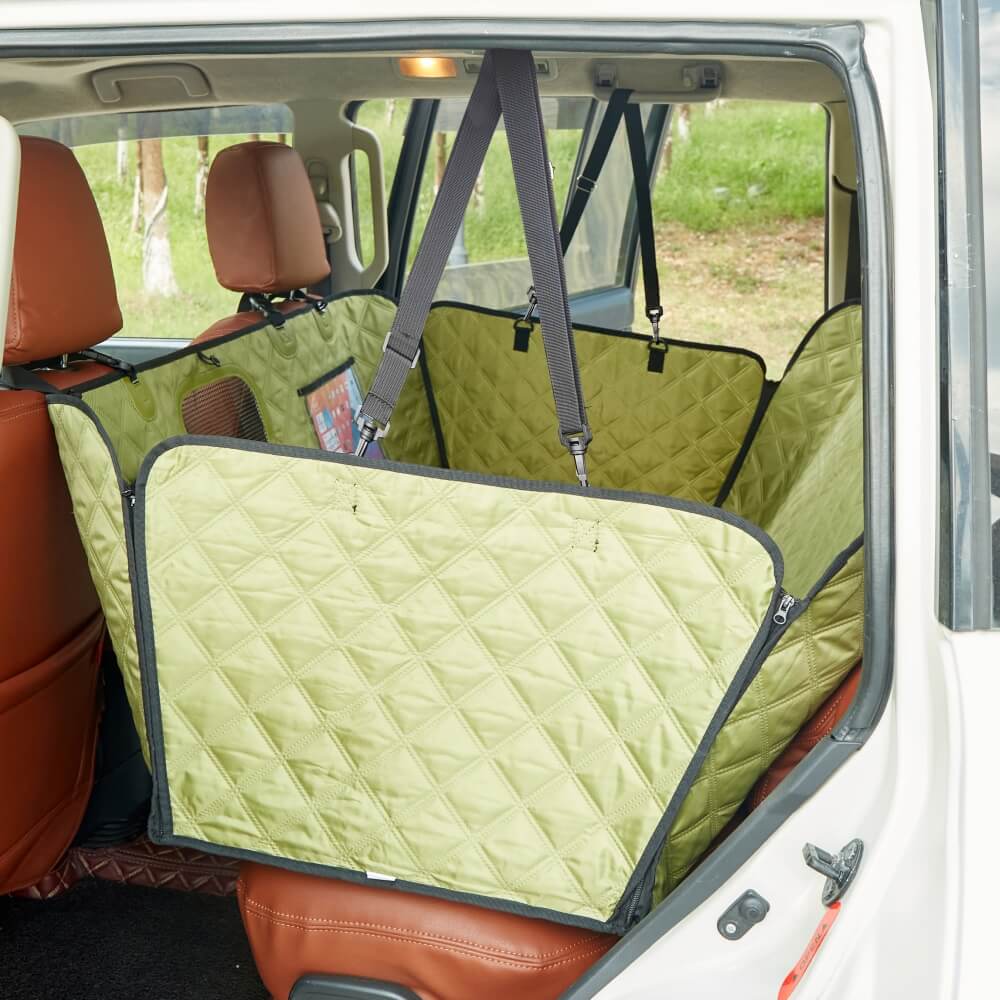 Copertura per seggiolino auto per cani impermeabile, resistente allo sporco e antigraffio per viaggi con animali