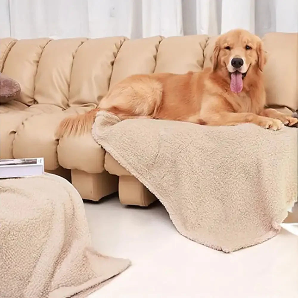 Microfibra Pile Comoda Calda Coperta Multifunzionale per Animali Domestici