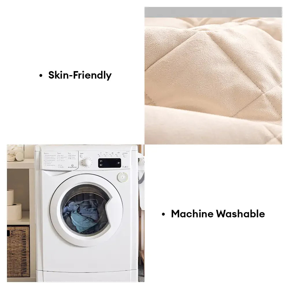 Copertura per divano quadrata in peluche corto semplice, antigraffio e antiscivolo