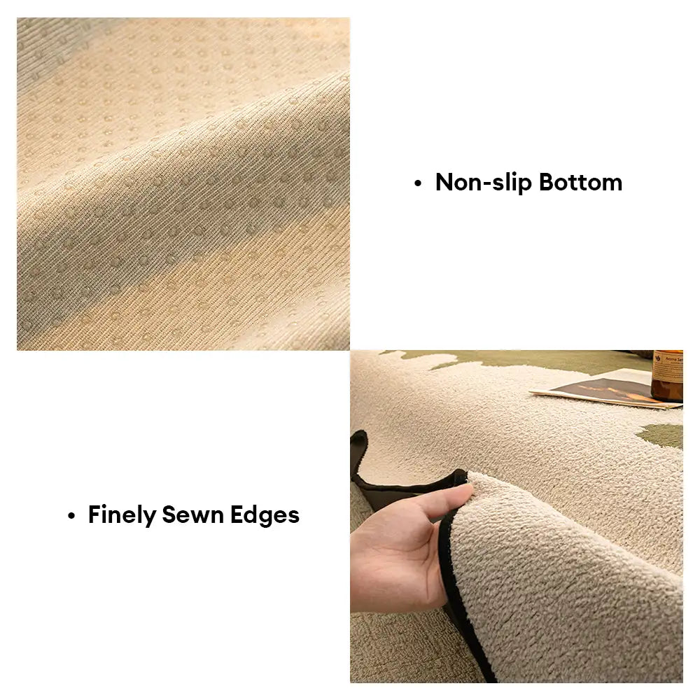 Copertura per divano in chenille a contrasto irregolare e alla moda, resistente ai graffi e antiscivolo.