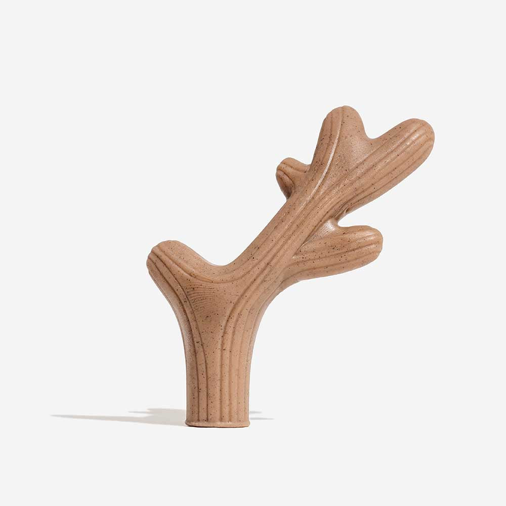 Giocattolo da masticare per cani a forma di ossa da dentizione - Gusto bacon