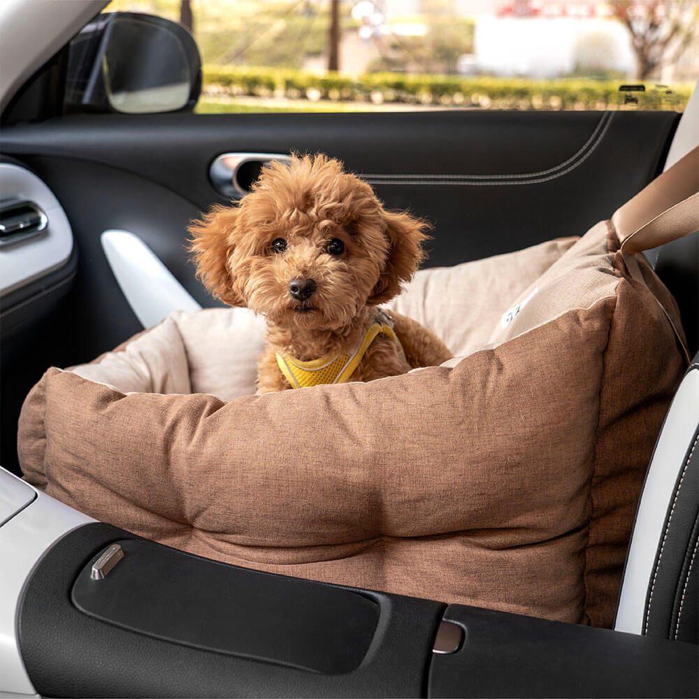 Letto per cani da viaggio con protezione impermeabile, rialzato e rinforzato.