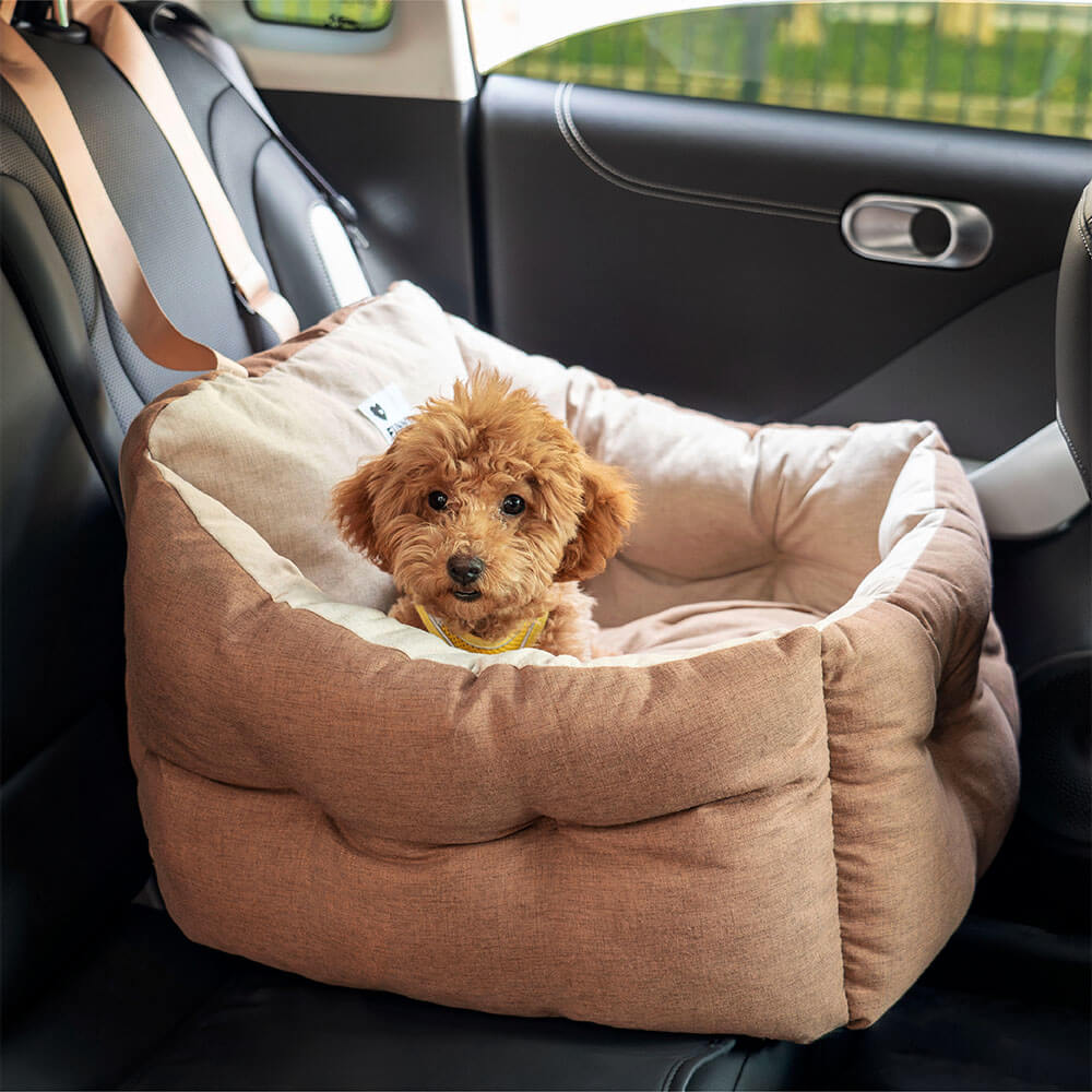 Letto per cani da viaggio con protezione impermeabile, rialzato e rinforzato.