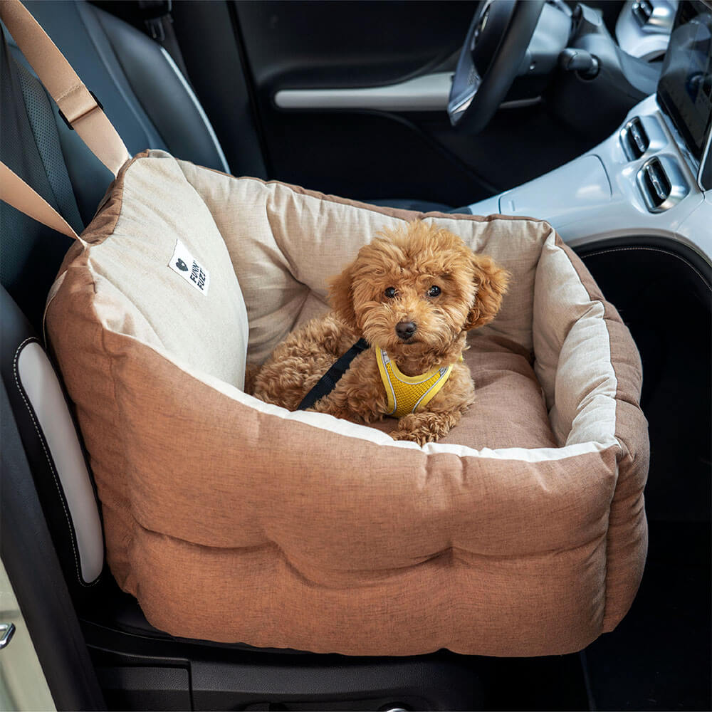 Letto per cani da viaggio con protezione impermeabile, rialzato e rinforzato.