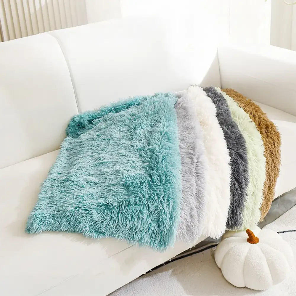 Tappetino per animali domestici in peluche caldo e profondo, antiscivolo