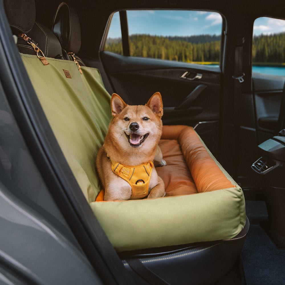 Copertura per sedile auto impermeabile antiscivolo per cani di taglia grande - Urban Voyager