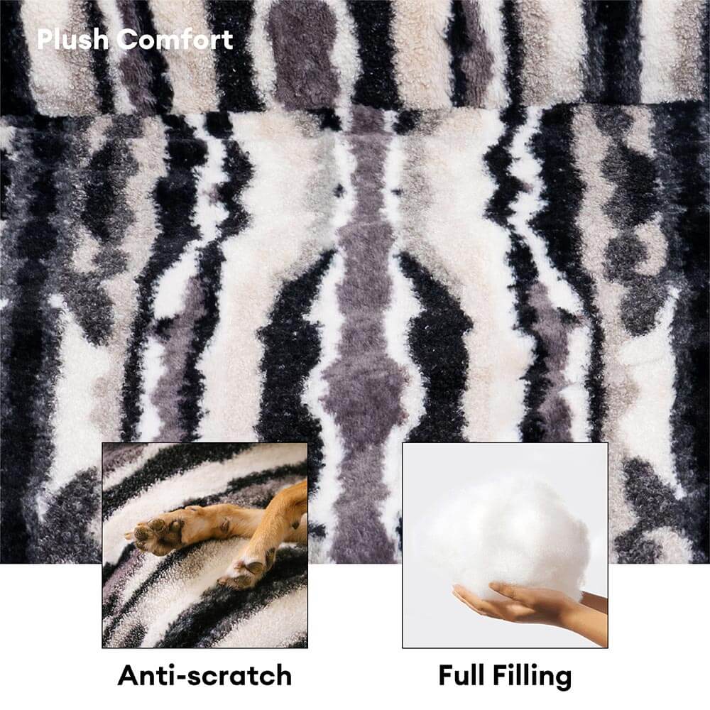 Copertura per divano in peluche nordico - PawLounge