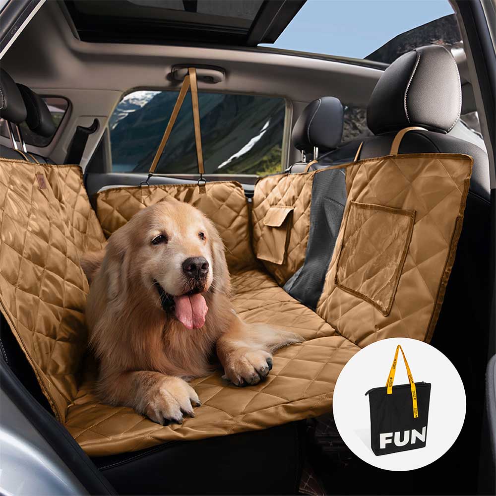 Estensore per Sedile Posteriore per Cani Extra-Large a Copertura Completa - Ideale per Viaggi e Campeggio