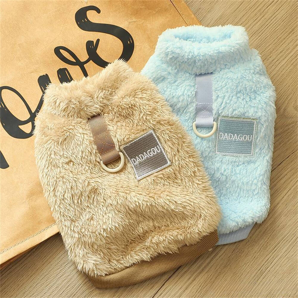 Gilet per cani caldo e alla moda - Perfetto per le passeggiate in inverno