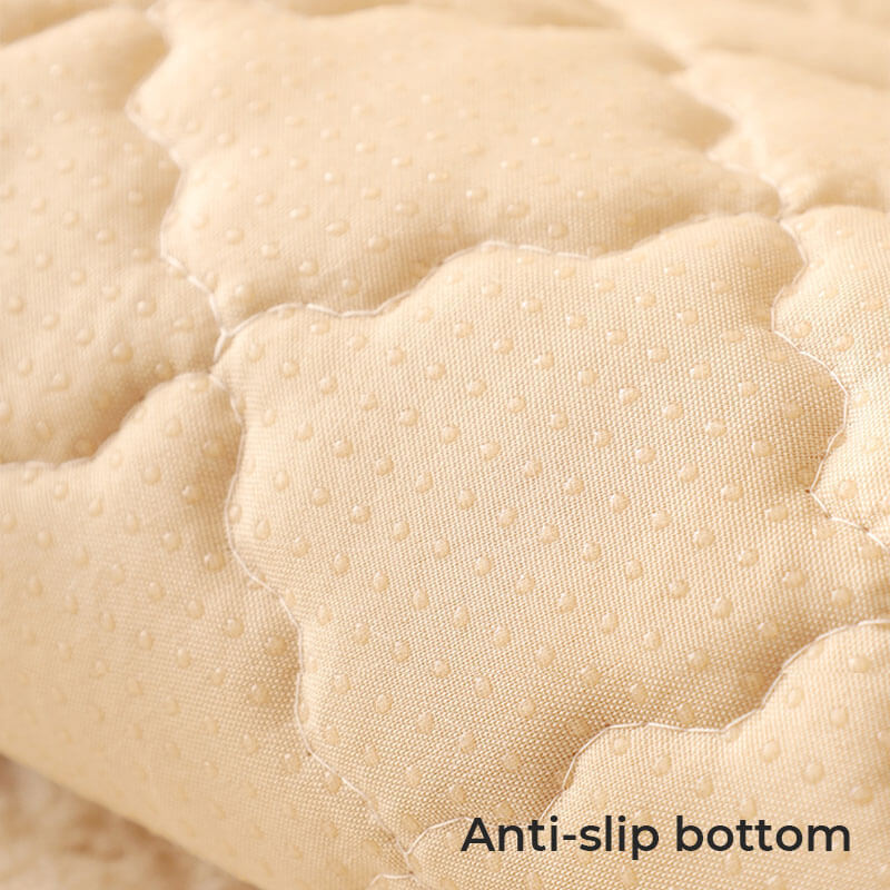 Copertura per divano in morbido biscotto in peluche antiscivolo