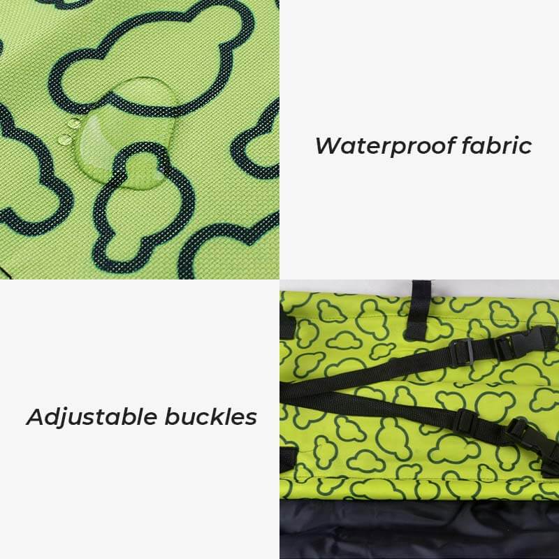 Copertura per seggiolino auto per cani pieghevole e waterproof spessa