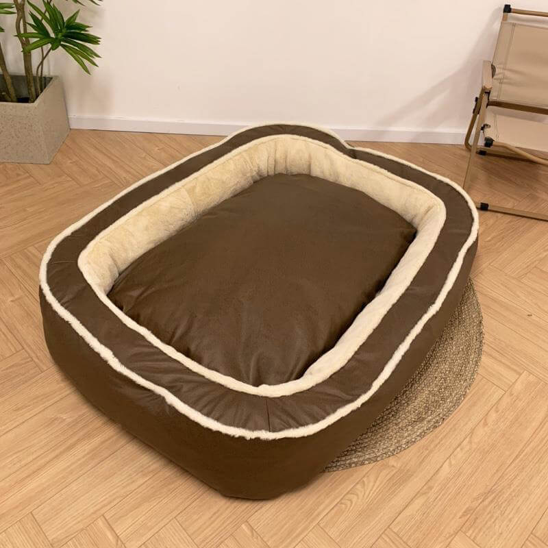 Grande Letto per Cani Profondo e Caldo per Dormire