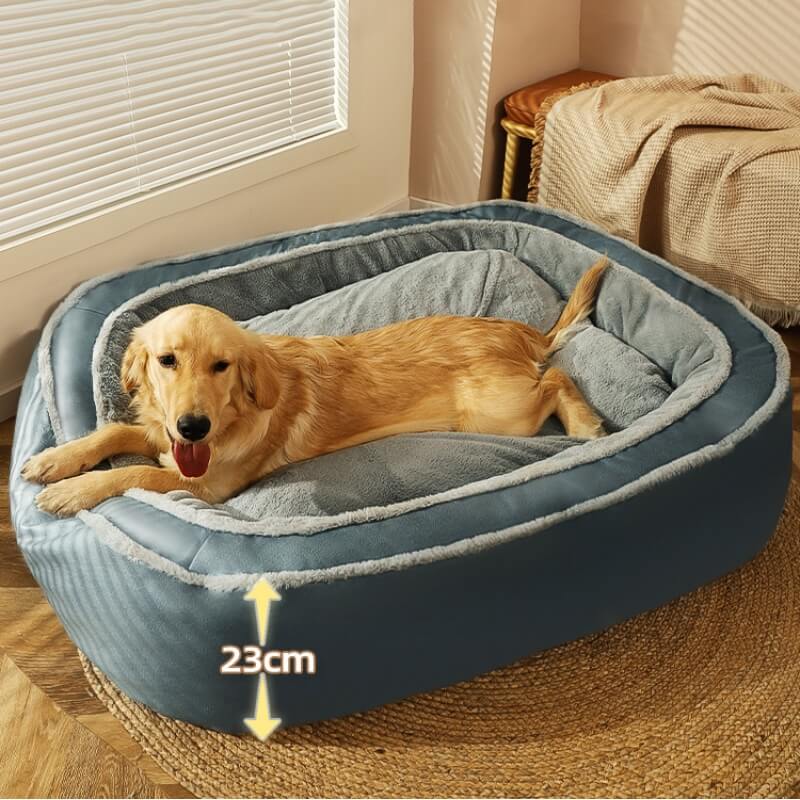 Grande Letto per Cani Profondo e Caldo per Dormire