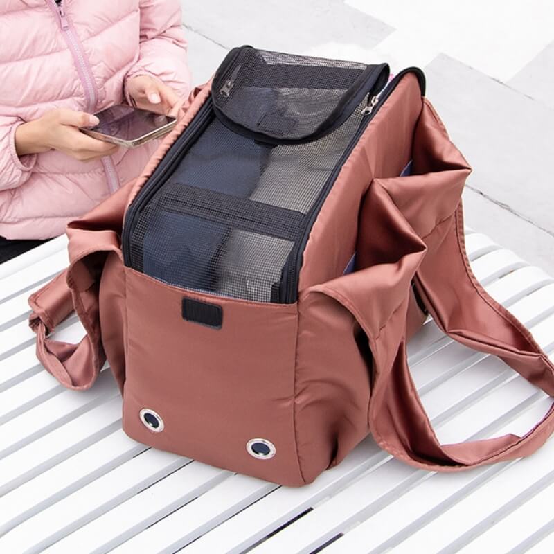 Borsa da trasporto per animali domestici a spalla portatile