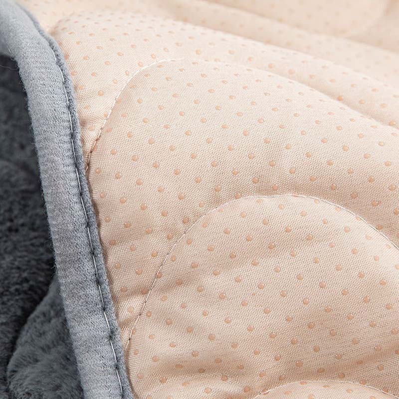 Copertura per divano in morbido peluche antiscivolo con motivo a onde