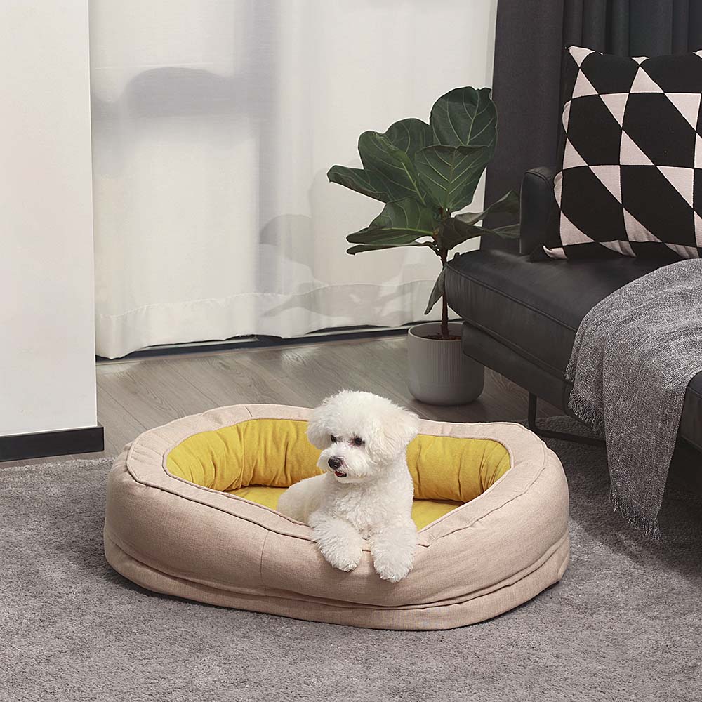 Coperta per letto - Letto a forma di ciambella per cani