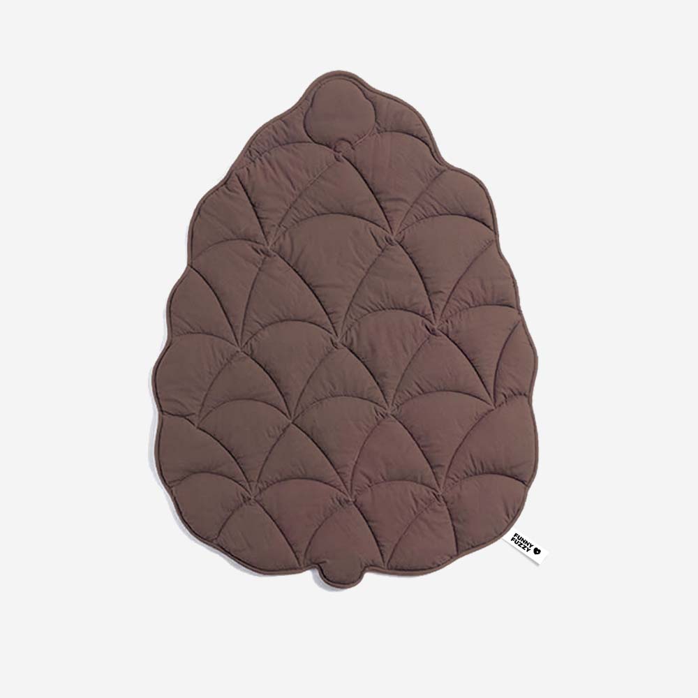 Coperta per cani a forma di foglia