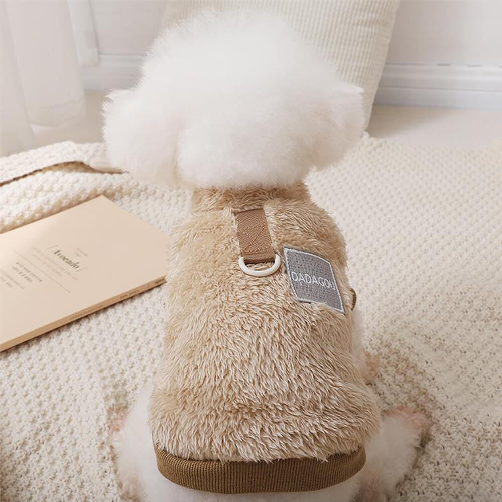 Gilet per cani caldo e alla moda - Perfetto per le passeggiate in inverno