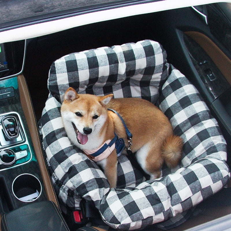 Letto per seggiolino auto per cani di grandi dimensioni per gite di svago portatili