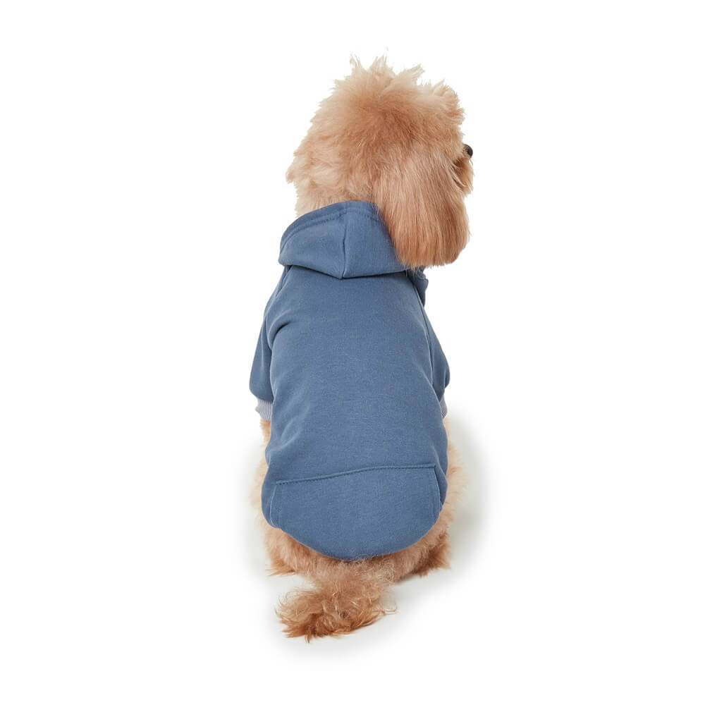 Cozy Solid Color Dog Hoodie – Available in Four Colors