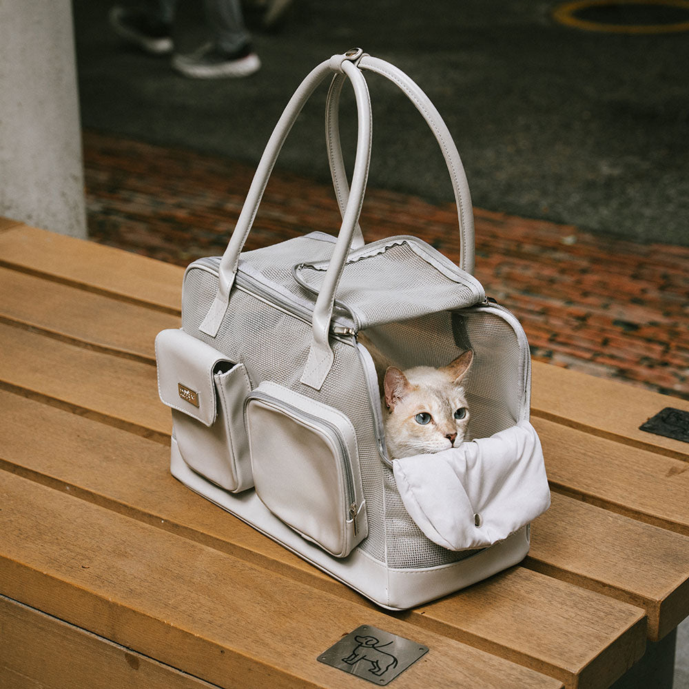 Trasportino per animali leggero e traspirante in rete - Urban Ease