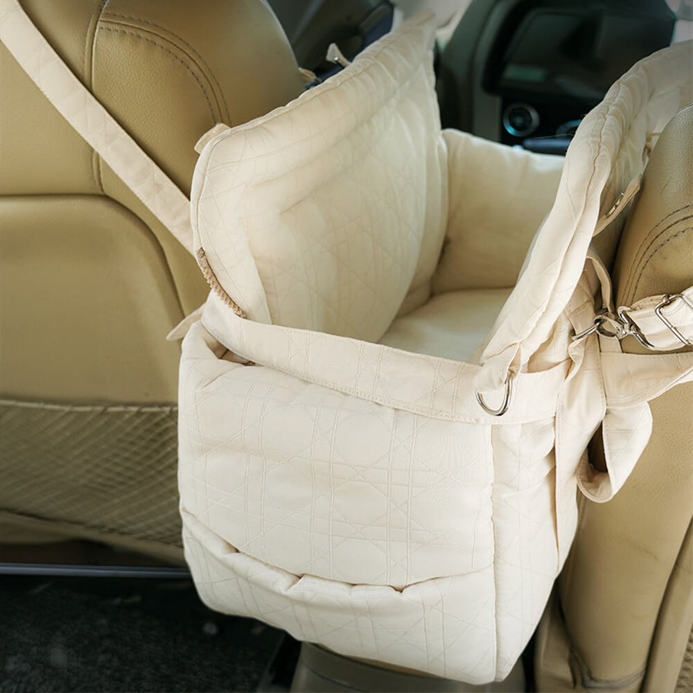 Borsa per animali domestici portatile multiuso con seggiolino auto per cani e letto