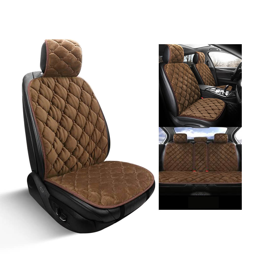 Luxury Plush Warm Thicken Car Seat Cushion