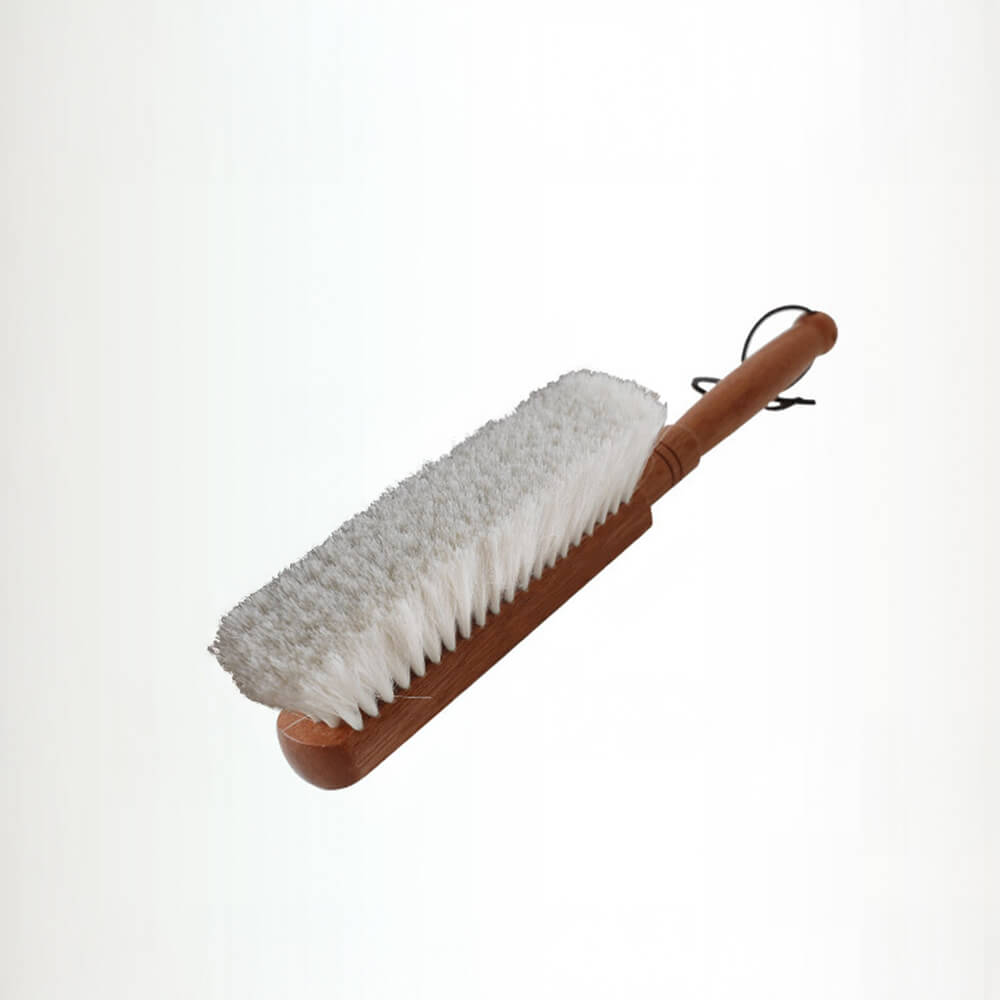 Sandalwood Handle Wool Bristle Multifunctional Dust Cleaning Brush