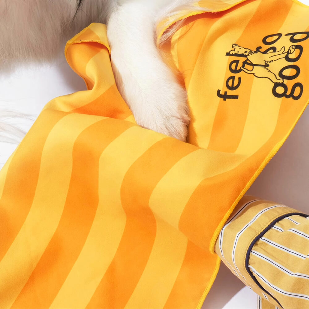 Asciugamano coperta da viaggio per cani ultra assorbente, leggero e ad asciugatura rapida