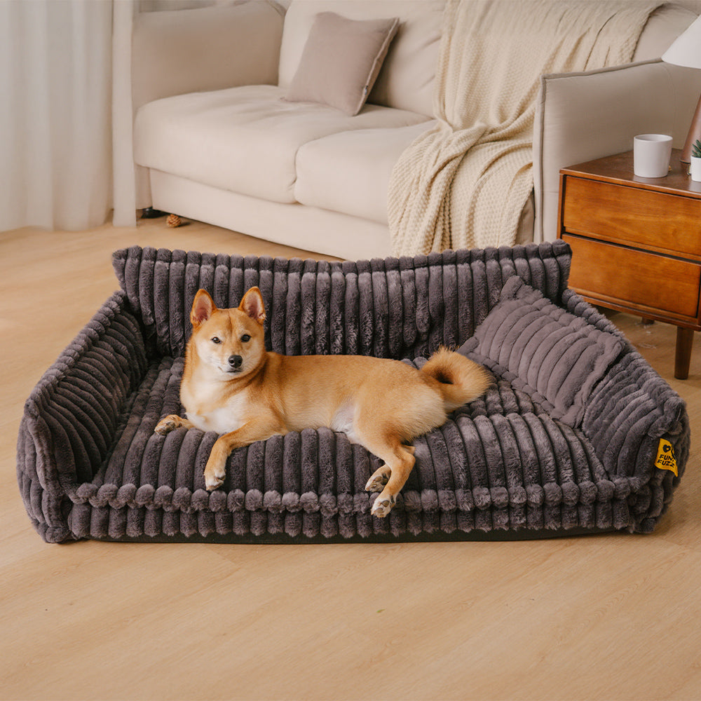 Grande cuscino lavabile per cani, morbido ortopedico, soffice divano letto per cani: sogno snoozy