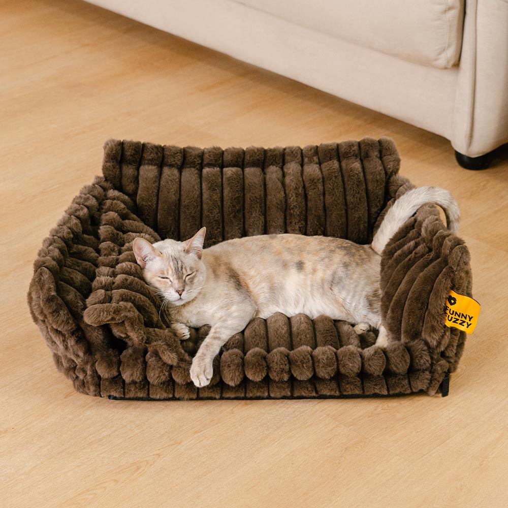 Cuscino Rilassante Morbido e Lavabile per Gatti - Snoozy Dream
