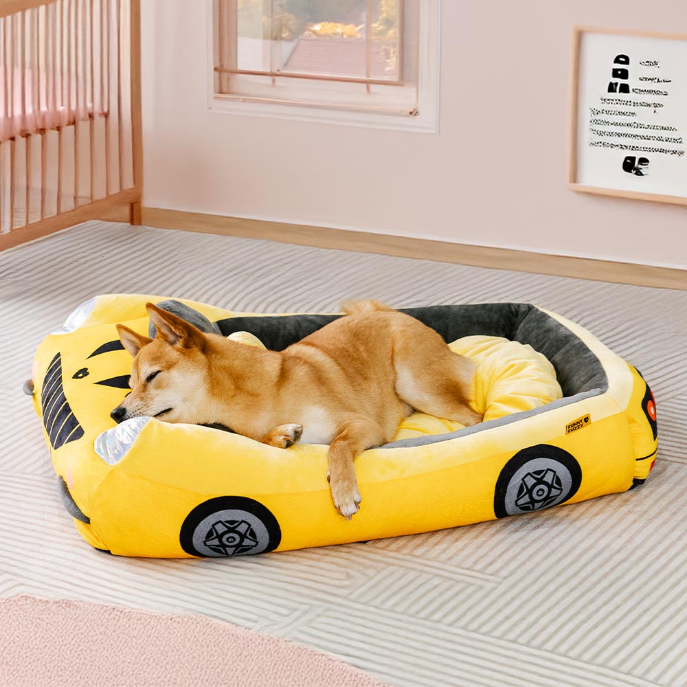 Letto per animali in forma di auto da corsa cabriolet classica - Fast＆Fur