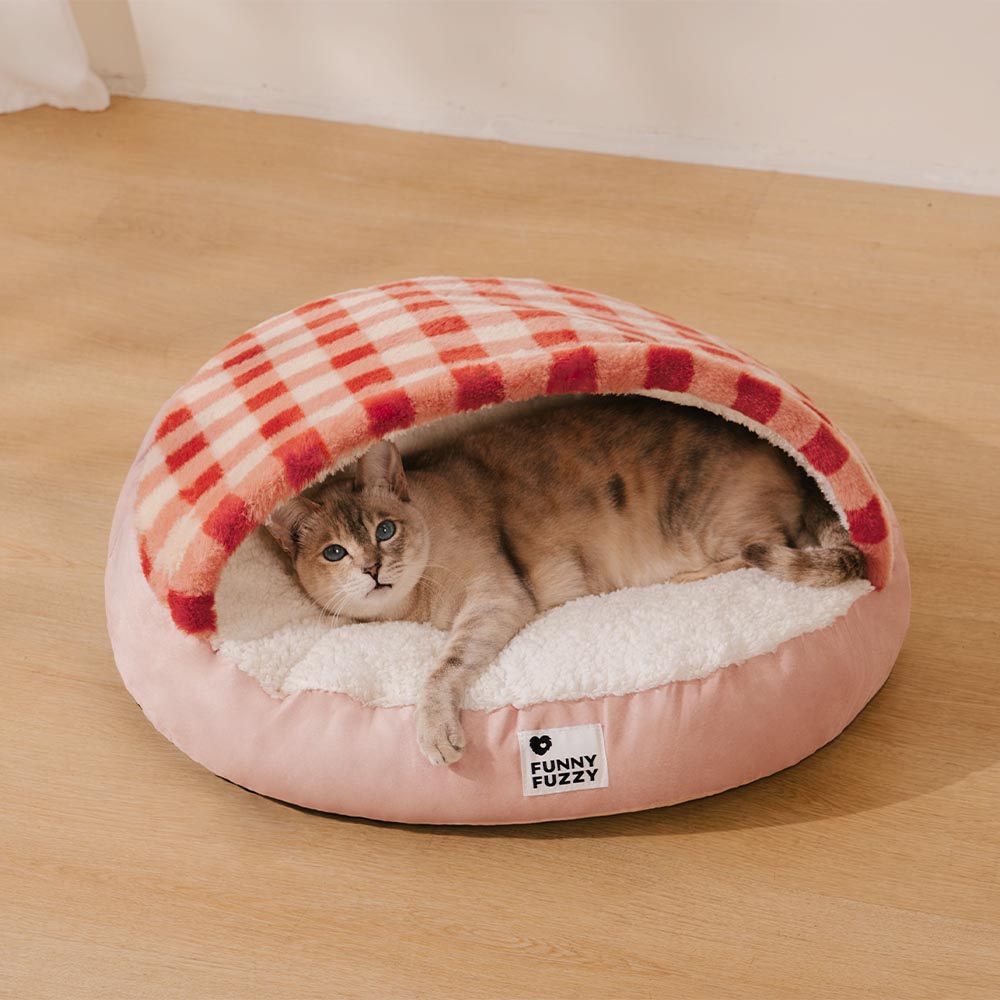 Letto rotondo per gatti ultra morbido e lavabile