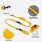 A doppio lato riflettente rettificabile versatile a manico morbido in nylon guinzagli per cani - Flexi Walker