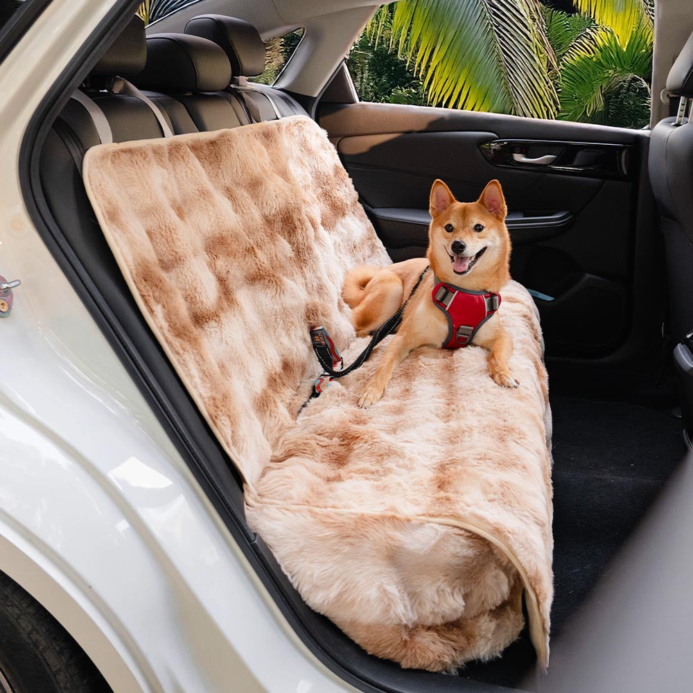 Coprisedile protettivo per seggiolino auto, soffice e accogliente coperta calmante per animali domestici - Surestep