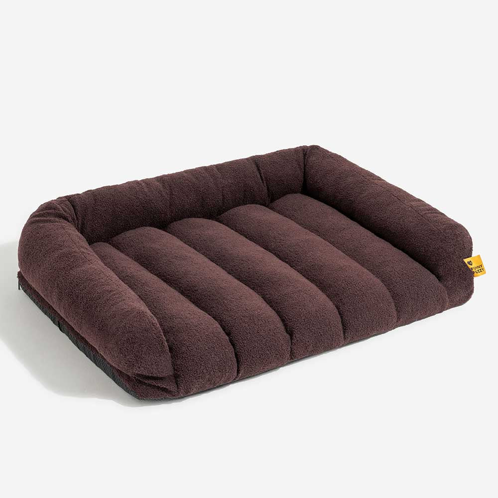 Letto per gatti ortopedico con grande testata morbida e di supporto - Cloudy Napper