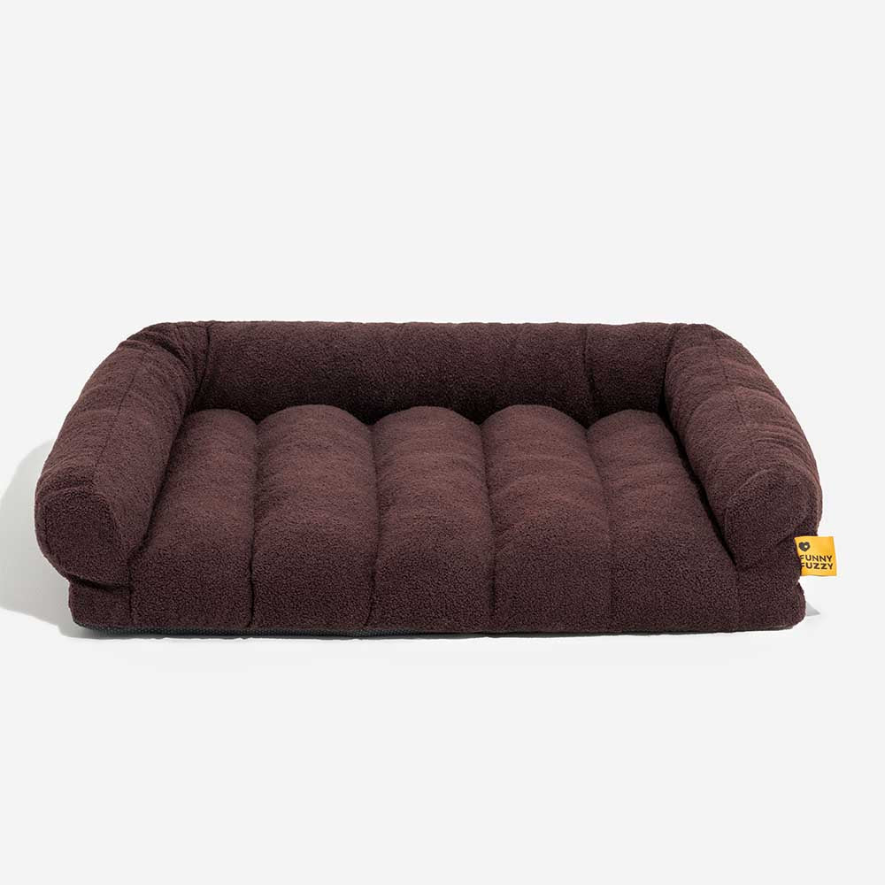 Letto per gatti ortopedico con grande testata morbida e di supporto - Cloudy Napper