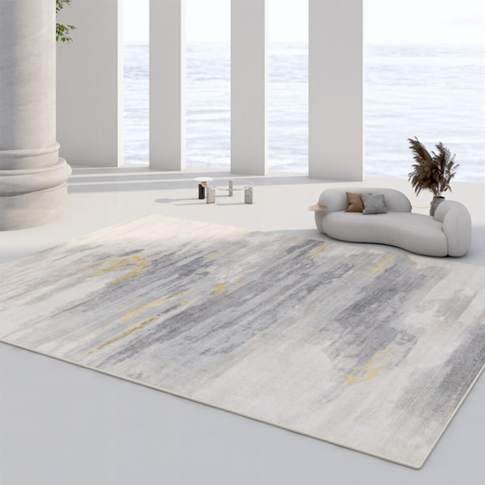 Tapis de salon abstrait simple