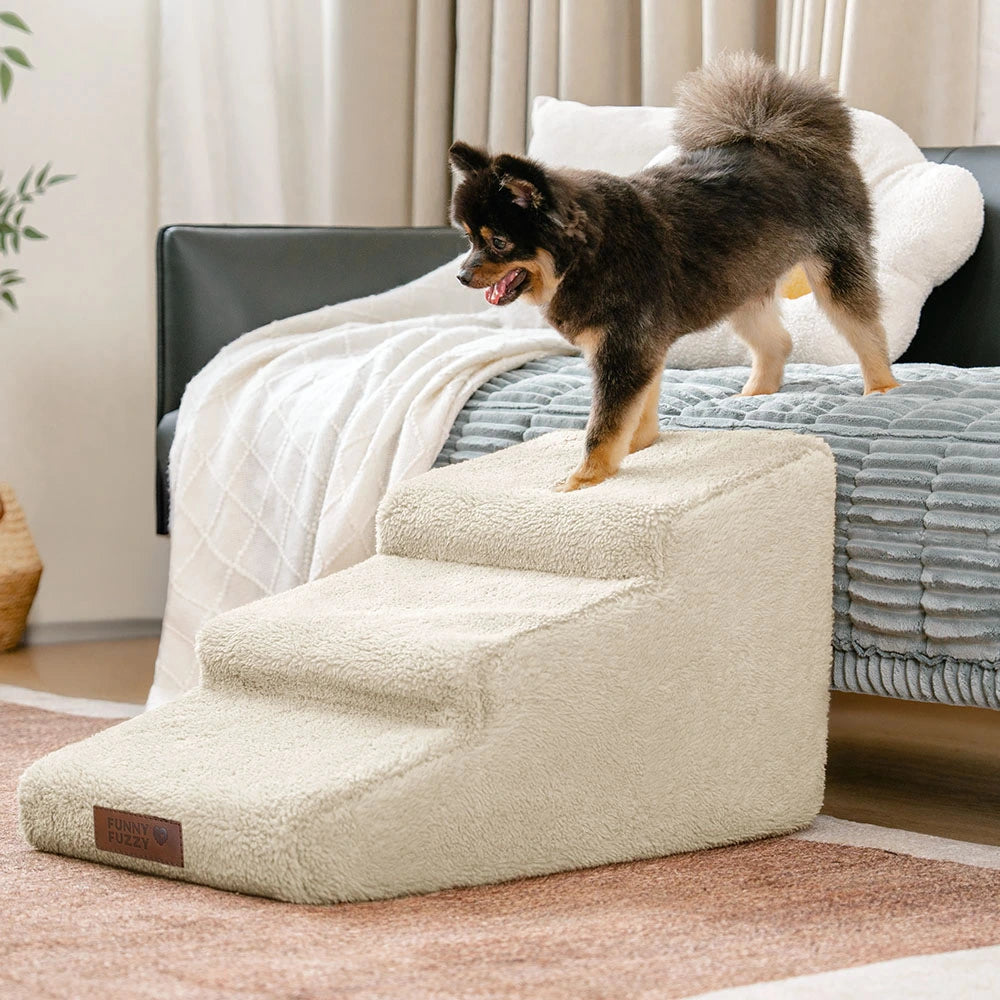 Rampa per cani morbida, scale per aiutare l'arrampicata per accedere al letto e al divano, protezione per le articolazioni.